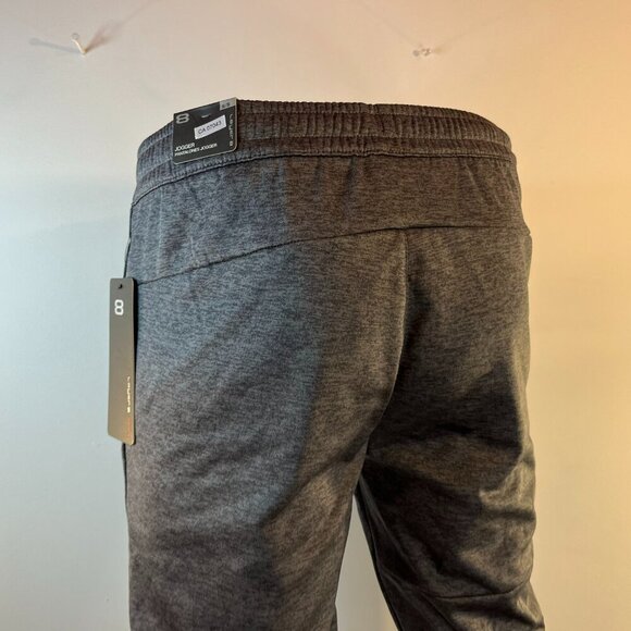 Layer 8 Men's Basalt Heather Fleece Jogger Pants - Size Small - NWT - Picture 3 of 6